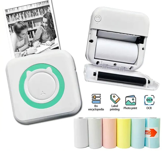 Pocketpic- Draadloze mini printer- Draagbaar